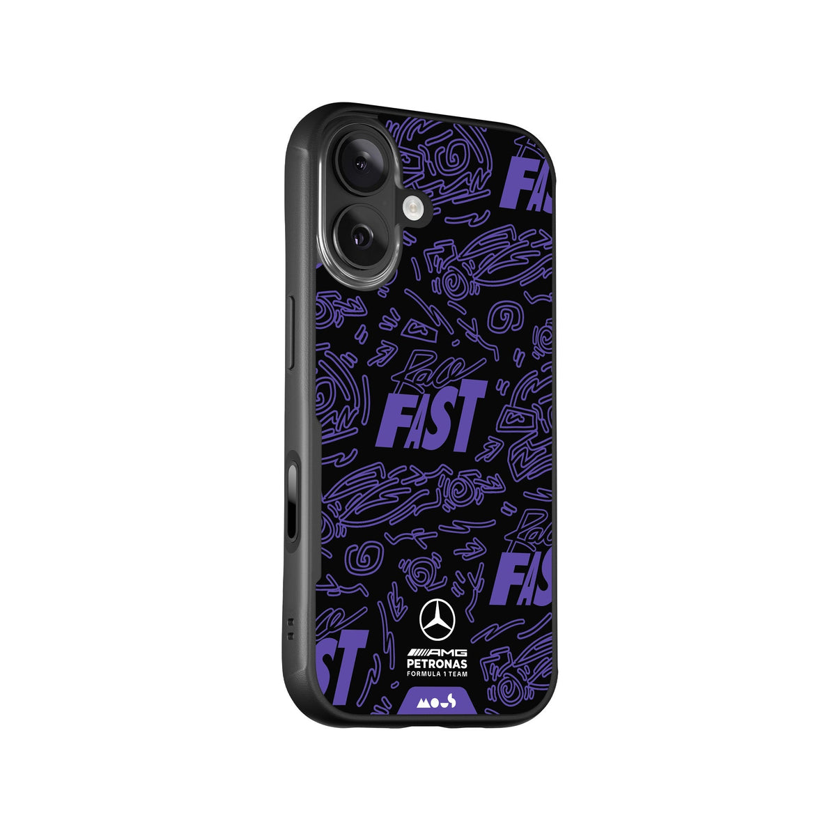 Race Day Violet Protective Phone Case - Mercedes-AMG PETRONAS F1 Team
