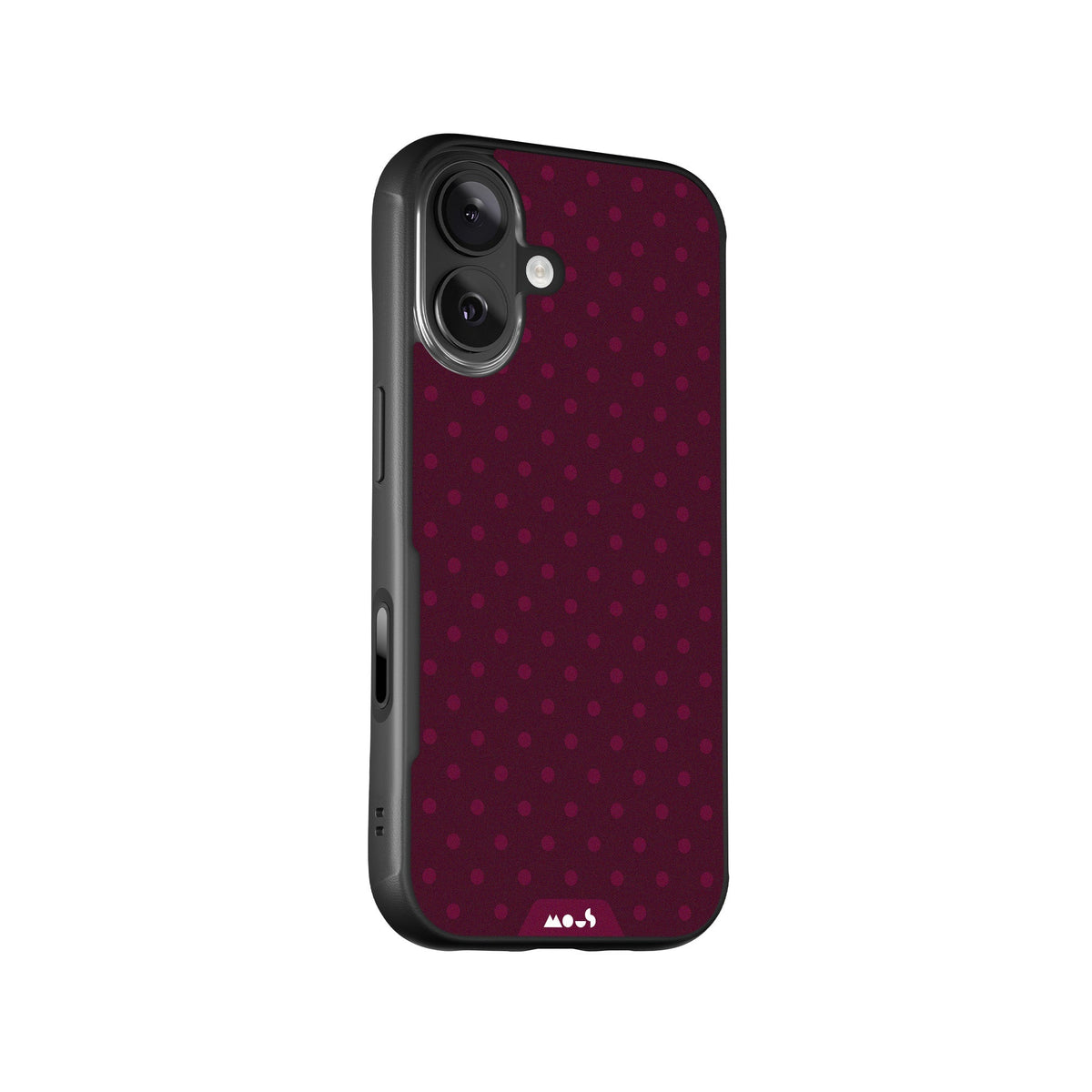 Bordeaux Protective Phone Case - Polka Dots