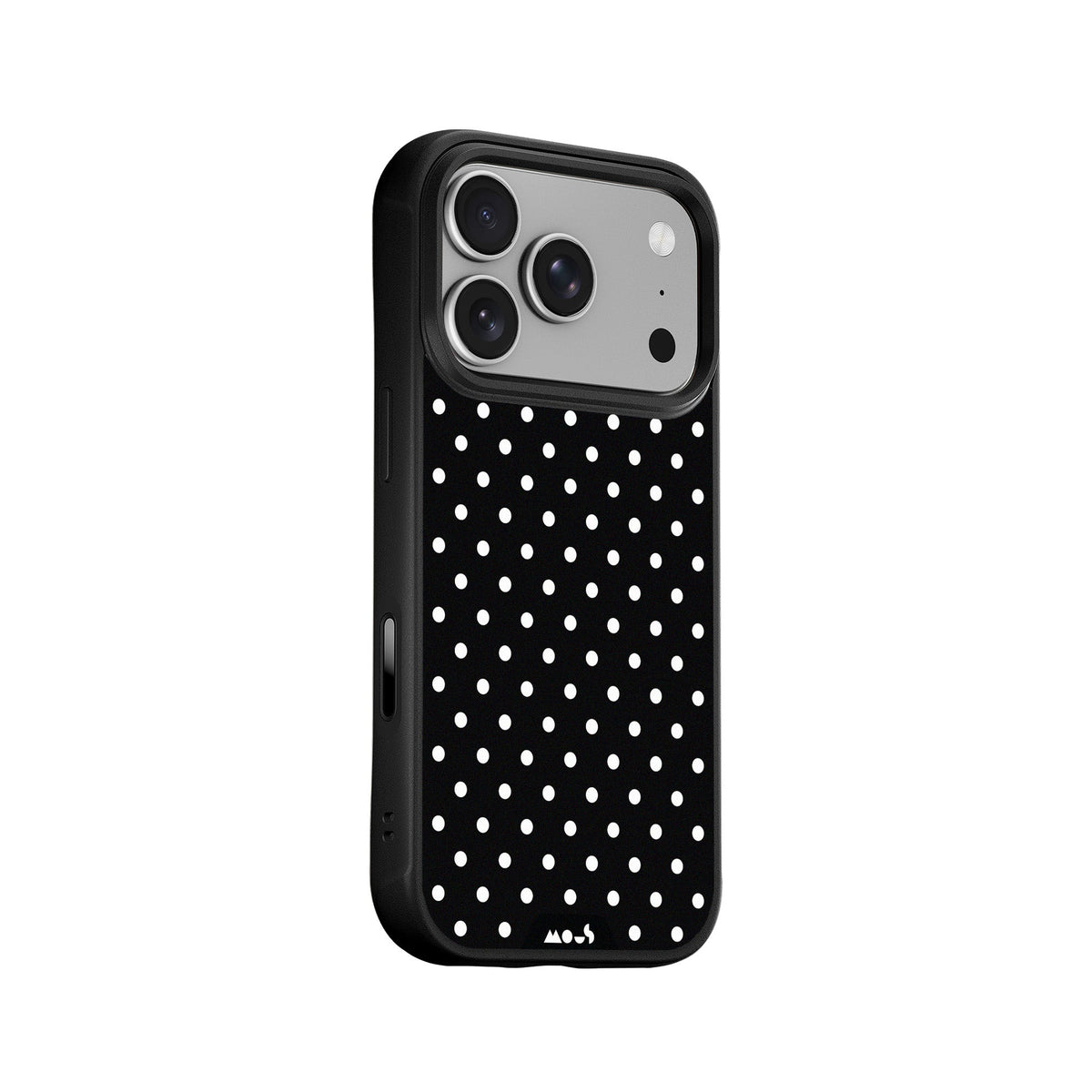 Noir Protective Phone Case - Polka Dots
