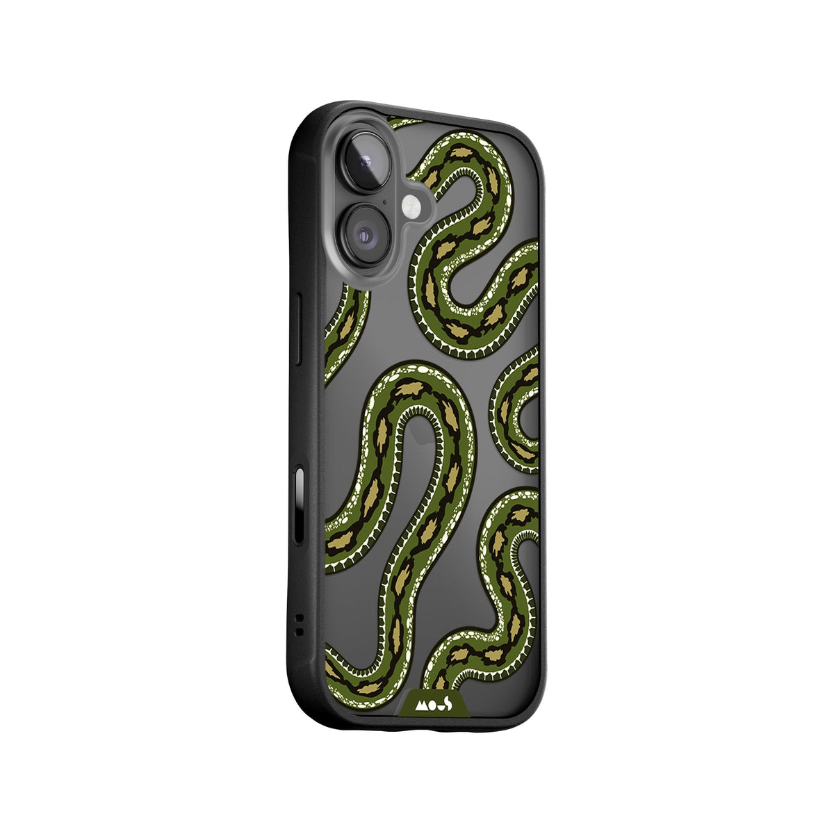 Green Tree Python Protective Phone Case - Serpent