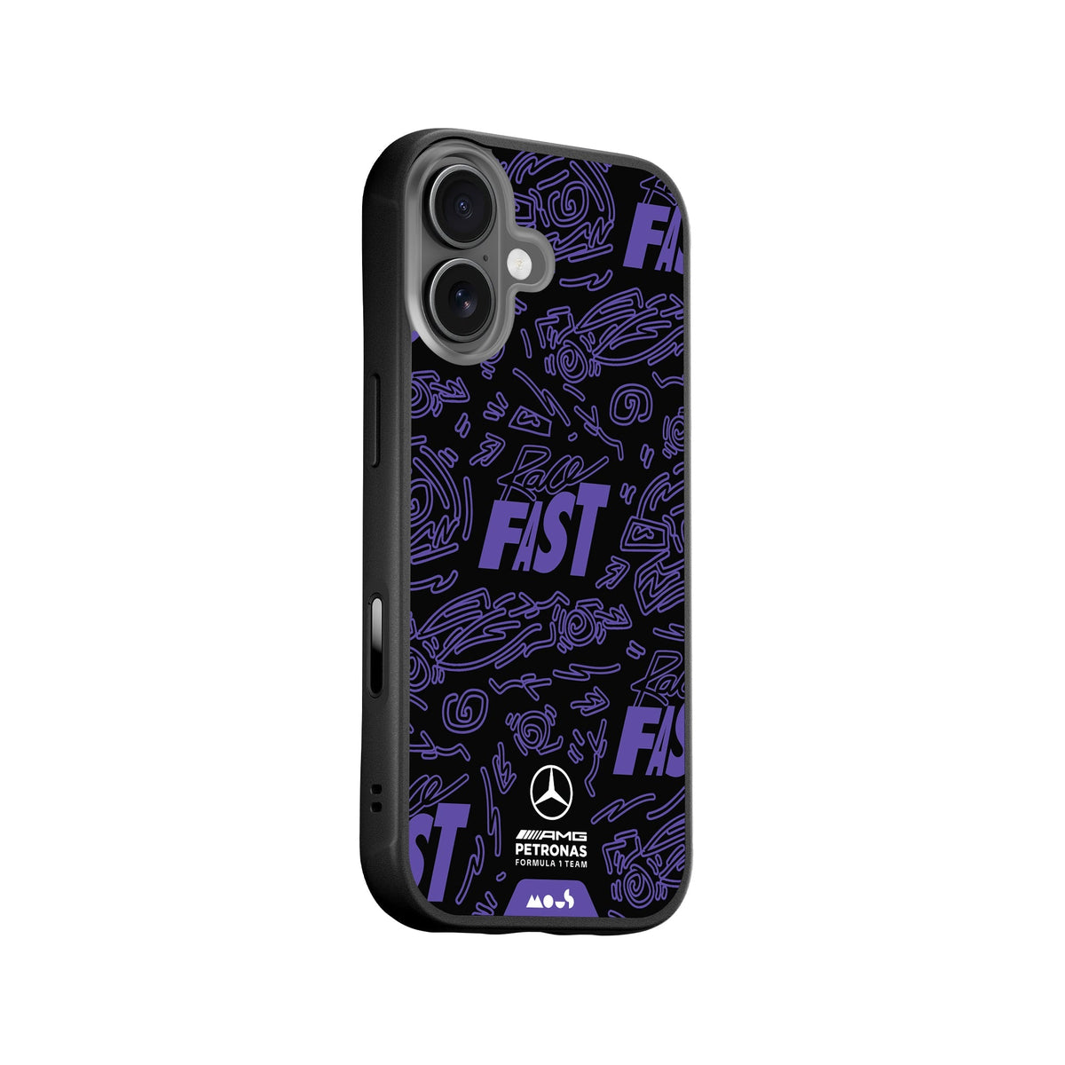 Race Day Violet Protective Phone Case - Mercedes-AMG PETRONAS F1 Team